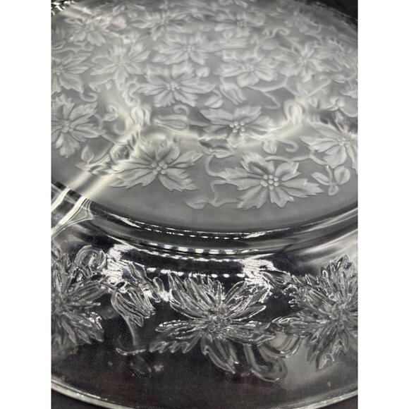 Vintage Princess House Fantasia Divided Serving Platter floral 13" - Picture 8 of 8